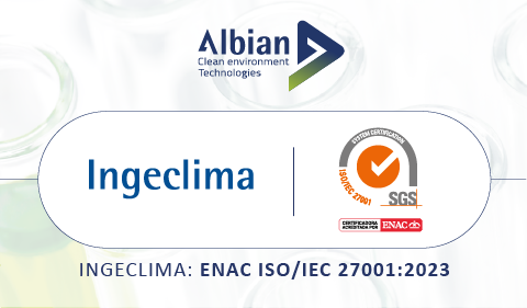 INGECLIMA, an Albian company, achieves ISO/IEC 27001:2023 certification to guarantee maximum information security in cleanroom environments and critical processes.
