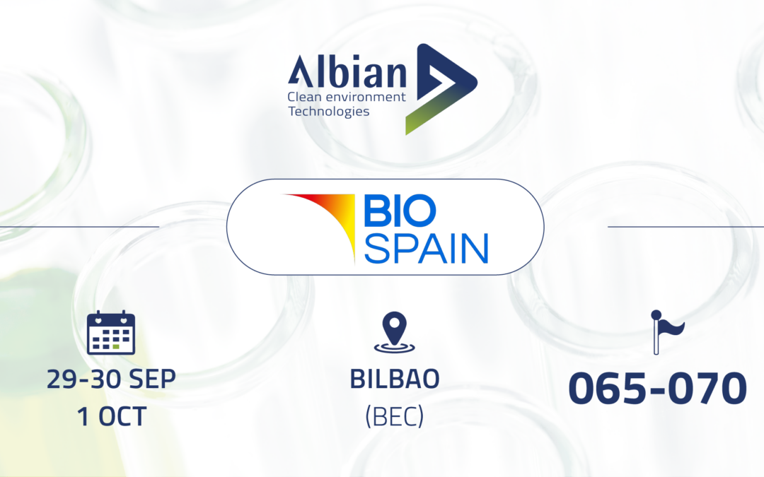 Albian acerca sus soluciones de alta precisión para entornos biotecnológicos a Biospain 2026 en Bilbao