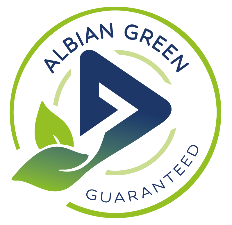 Albian Green - Sello